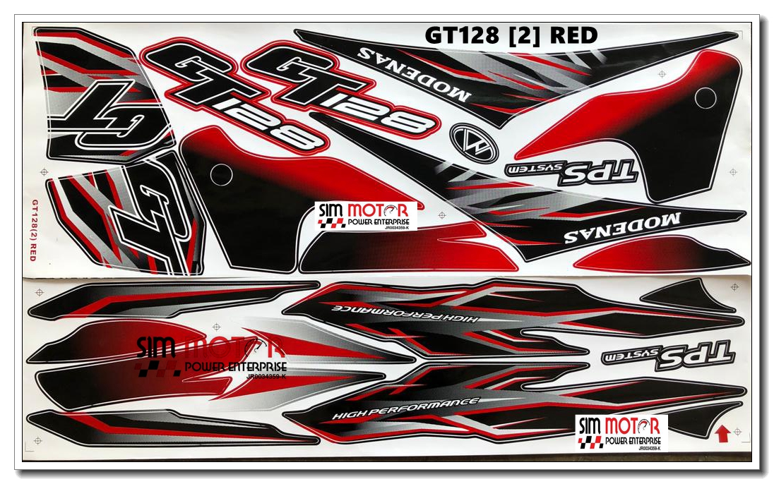 Gt128 Body Sticker Design2