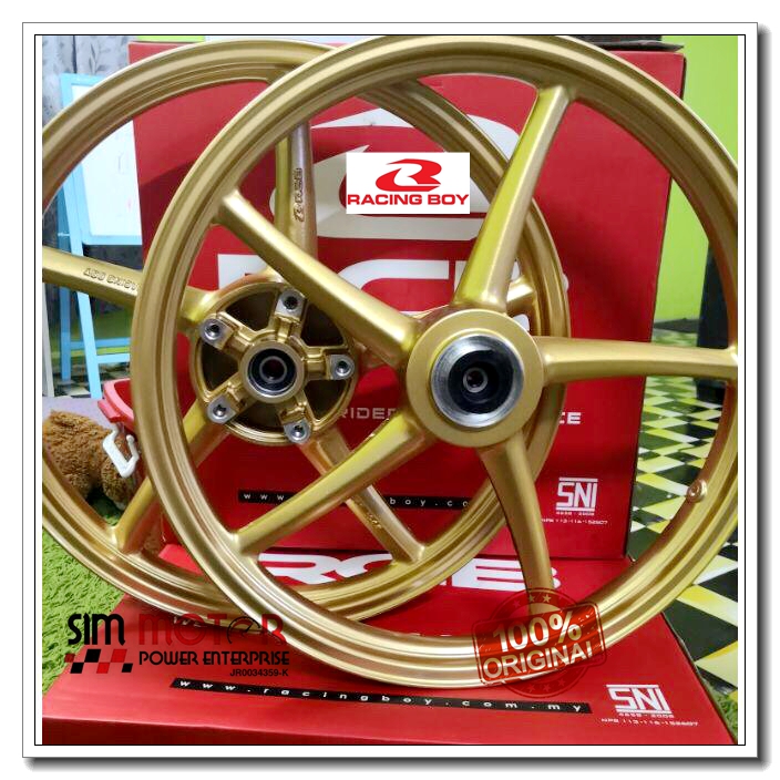 Sport Rim 522 Y15zr S Race Gold Front 160x17 Rear 160x17 Limited Version